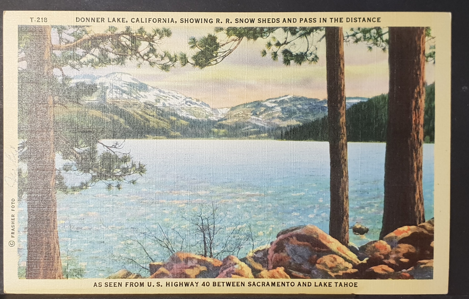 (image for) postcard USA - CA - California #0032